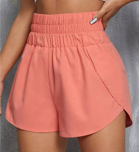 Ruth Running Shorts - Corral Pink