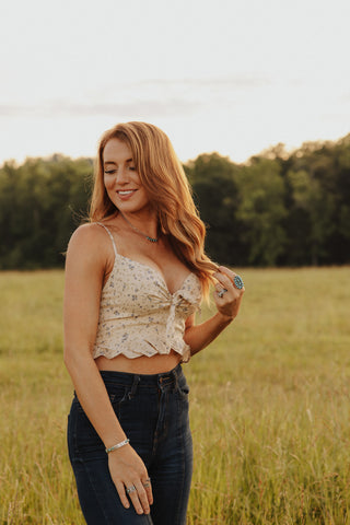 Floral Crop Top