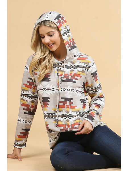 Alley Aztec Hoodie