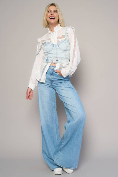 Desiree -  Wide Leg Jeans