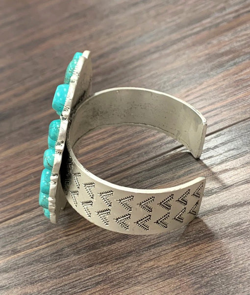 Boss Lady Turquoise Cuff