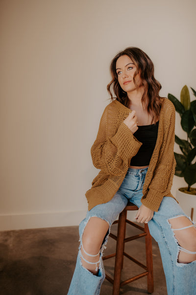 Autumn Cardigan - Bronze